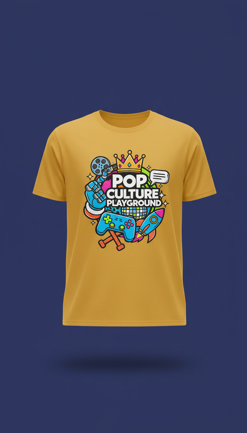 Graphic T-Shirt in Golden Glow