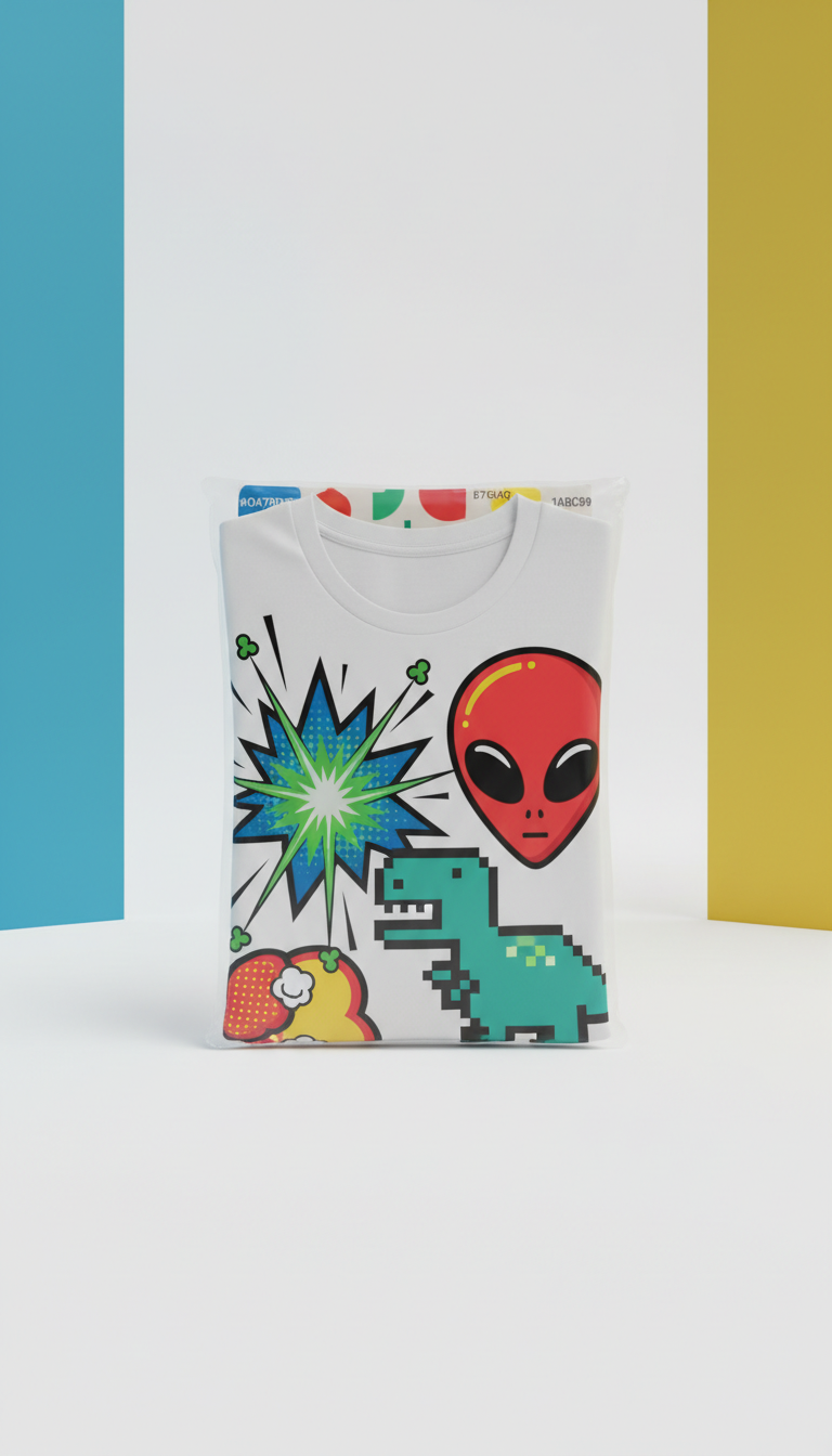 Graphic Print Short-Sleeve T-Shirt